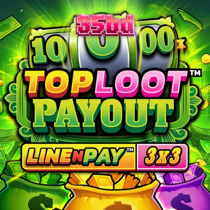 TopLoot Payout LineNPay স্লট গেমের ইন্টারফেস এবং গ্রাফিক্সের দৃশ্য